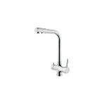 Arıtma Tek Gövde Evye Bataryası - Kare Banyo - Gri