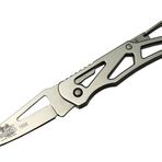 Arizona 1606 Gri Mini Metal Cep Çakısı 14cm - Manuel Kemerlikli