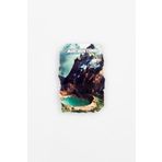 Arjantin Krater Gölü Fresco Magnet