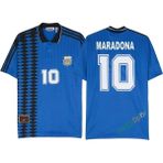 Arjantin Milli Takımı Mavi 1994 Dünya Kupası Retro Maradona Forması