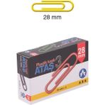 Ark 28 mm Renkli Pvc Ataş 50'li 2 Adet