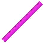 Ark 601 Pembe 30 cm Plastik Cetvel