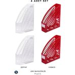 Ark Magazinlik 2060 (4 Adet) - Kırmızı
