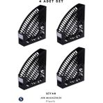 Ark Magazinlik 2060 (4 Adet) - Siyah