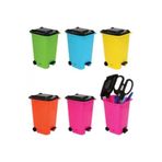 Ark Masaüstü Mini Çöp Kutusu Pembe Kalemlik