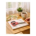 Ark Scissors 19 cm Pastel Pembe Makas