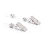 Ark Yaka Kartı Klipsi Metal ( 100 Lü Paket)