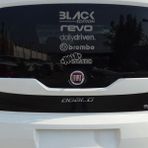 Arka Cam Sticker Seti Model 13 - Oto Sticker - Araç Sticker - Araba Sticker - 20 cm X 38 cm - Gri