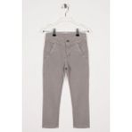 Arka Cepli Bej Renk Erkek Çocuk Gabardin Pantolon - 11 - 12 Yaş