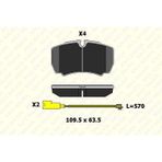 ARKA DISK BALATA TAKIMI TRANSIT V347 JUMBO 3,2TDCI 200PS 07>14 ARKA CIFT TEKER IVECO DAILY III (IKI FISLI+DORT CIVATALI