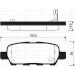 Arka Fren Balata Nıssan X-Traıl 2.0L Qr20 T30 01-07