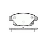 ARKA FREN DISK BALATA ( FORD : TRANSIT V347 06-) (17-15100106) - (WVA 24486) MGA-55260