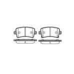 ARKA FREN DISK BALATA WVA 24421 ( OPEL : INSIGNIA ALL MODEL 08-- ) ‘’ 17"-18" (İNC) JANT ‘’ MGA-55196