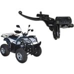 Arka Fren Üst Merkezi Kilitli ( Sol ) - Kuba Atv Eland 150-200CC - Siyah