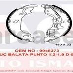 ARKA PABUÇ BALATA PUNTO 1.2 1.3JTD 1.9JTD 99-03- GRANDE PUNTO 1.3D 08- (TÜM MODELLER) (180x32)