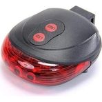 Arka Stop Lazer 5 Led'li - 3 Fonksiyonlu [Pil Dahil] Jy-1L