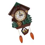 Arkadaşlar Ve Aile Karton Giyim Için Vintage Guguklu Saat ağacı Ev Wandwatch Sanat Hediyesi