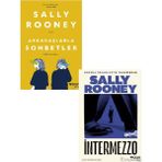 Arkadaşlarla Sohbetler - Intermezzo - Sally Rooney 2 Kitap Set