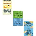 Arkadaşlarla Sohbetler - Normal İnsanlar - Güzel Dünya, Neredesin - 3 Kitap - Sally Rooney