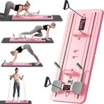 Arkagan Çok Amaçlı Pilates Egzersiz Aleti, Pilates Reformer, Pilates Aleti - Pembe