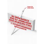 Arkhelais iPad Kalem (SADECE iPAD KALEMİDİR BAŞKA MARKADA ÇALIŞMAZ) A16 Air 6/7/8/9/10/11/12. Avuç içi Red Tablet Kalemi Stylus Yazı Çizim Pen