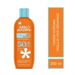 Arko 200 ml Suncare Çok Yüksek Korumalı 50 Faktör Güneş Losyonu