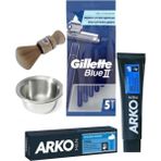Arko Gillette Blue 2 + Arko Krem