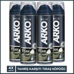 Arko Men Anti-Irritation Tahriş Karşıtı Erkek Tıraş Köpüğü 4X200 ml