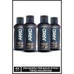 Arko Men Black Tıraş Sonrası Kolonya Odunsu Ferahlık 4x255 Ml