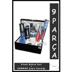 Arko Men Damat Bohçası Erkek Söz Nişan Bohça Seti Erkek Bakım Seti Damat Çeyiz Sandığı 2022048ss