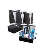 Arko Men Damat Bohçası Nişan Bohçası - 3'lü Mukavva Damat Çeyiz Kolisi + Erkek Bakım Seti 9022054