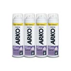Arko Men Sensitive 4x200 ml Tıraş Köpüğü