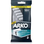 Arko Men Tek Bıçak Tıraş Bıçağı 10'lu 4 Adet