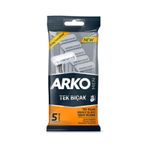 Arko Men Tek Bıçaklı 5'li Tıraş Bıçağı