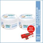 Arko Nem Krem Hindistan Cevizi 2x300 ml Cilt İçin Derinlemesine Nemlendirme Sağlar