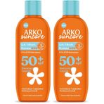 ARKO SUNCARE Güneş Bakım Sütü, Spf50+, 200 Mililitre (2 paketi)