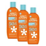 ARKO SUNCARE Güneş Bakım Sütü, Spf50+, 200 Mililitre (3 paketi)