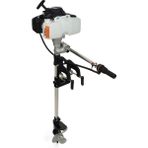 Arks Dıştan Takmalı Tekne Motoru 4.8 Hp 2 Zamanlı - Siyah