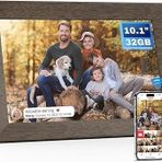 Arktronic 10.1 Inc WiFi Fotoğraf Çerçevesi 32 GB, 1280x800 IPS -Kahverengi