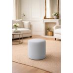 Arles Home - Lugo Gri Silindir Puf