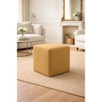 Arles Home Lugo - Puf Kare Sarı