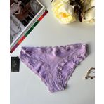 Arlet Kadın Pamuklu Rahat Günlük Kullanım Dantelli Slip/Külot (Lila-Gül Kurusu- Krem)