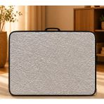 Arlisa Jakarlı Ağaç Kabuğu Streç Maxi Takım Koltuk Örtüsü (3+3+1+1)-Naturel - 180 x 240 cm - Natural
