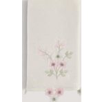 Arliva Home Asu Krem 30x50 Kadife Nakışlı Çeyiz Havlusu