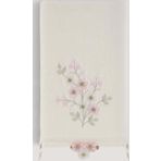 Arliva Home Asu Krem 50x85 Kadife Nakışlı Çeyiz Havlusu