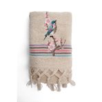 Arliva Home Asuman Bej 30x50 Nakışlı Havlu