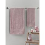 Arliva Home Banyo Seti 50X90 / 90X150 - 50 x 90 cm - Gül Kurusu