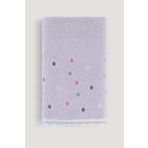 Arliva Home Batik Lila 50x90 Ponpon Nakışlı Havlu