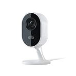 Arlo Essential İç Mekan Kamerası - Gizlilik Kalkanlı 1080p Video, Takılabilir, Gece Görüşü, 2 Yönlü Ses, Siren, Doğrudan WiFi Hub Gerekmez, Kablosuz Güvenlik, Beyaz - VMC2040