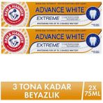 Arm & Hammer 2x75 ml 3 Tona Kadar Beyazlatıcı Diş Macunu